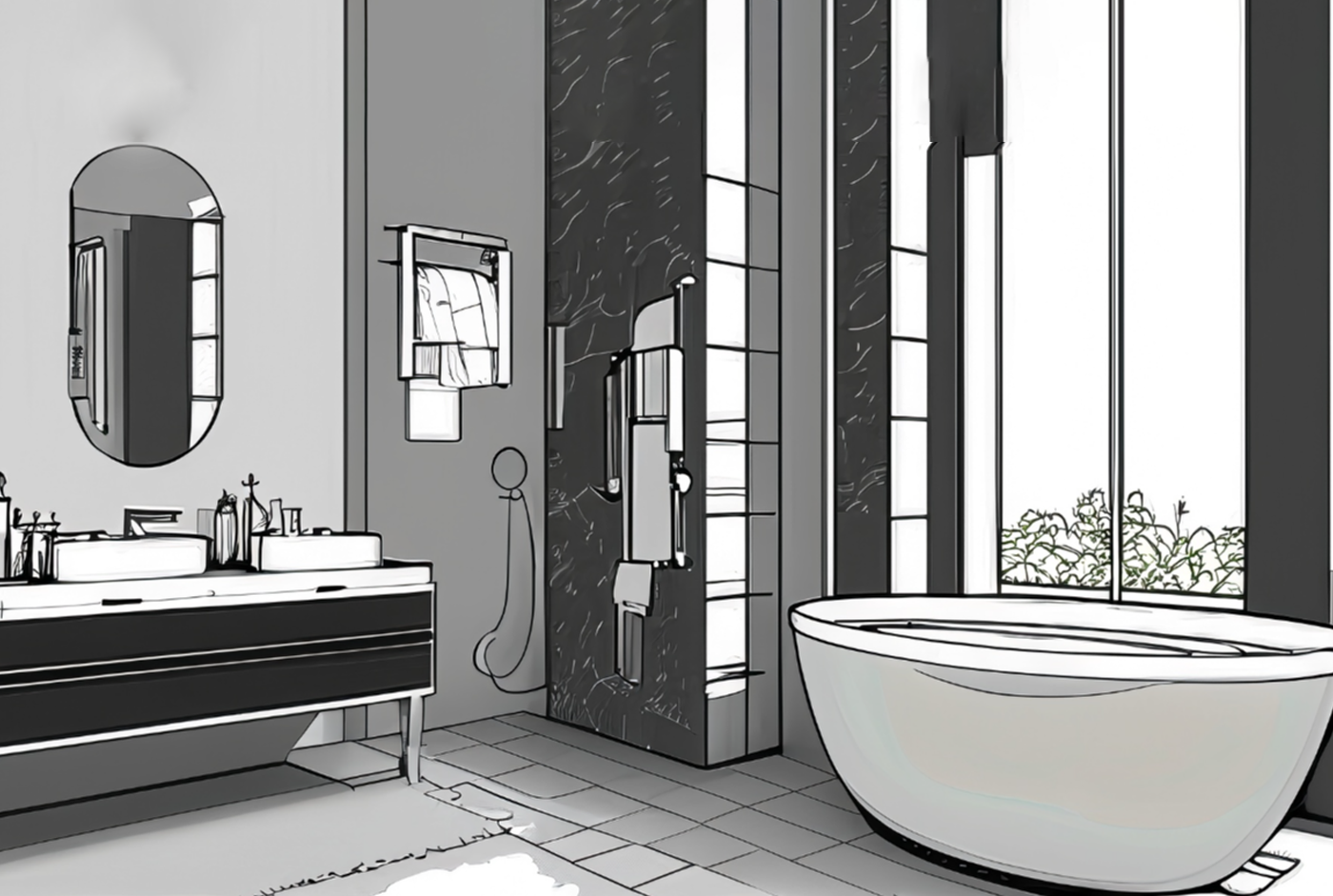 25+ Incredibly stylish black and white bathroom ideas to inspire