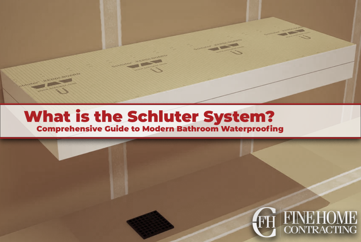 What is the Schluter System? A Guide to Modern Shower Renovations