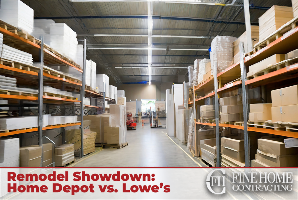 Remodel Showdown Home Depot vs. Lowe's Connecticut Design Build