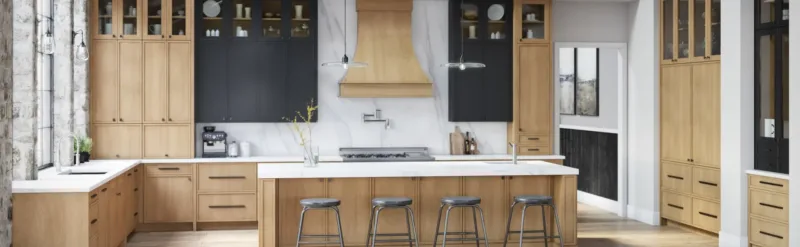 Luna Timber Kitchen Cabinets by Fabuwood
