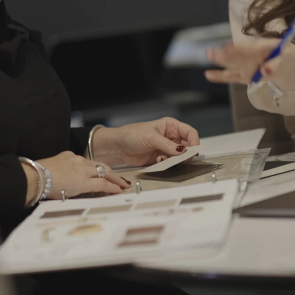 Interior Design Meeting for a Wilton, CT Full-Home Remodel